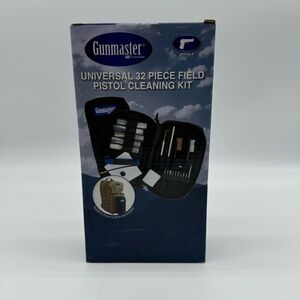 Gunmaster Universal 32 Piece Field Pistol Cleaning Kit New